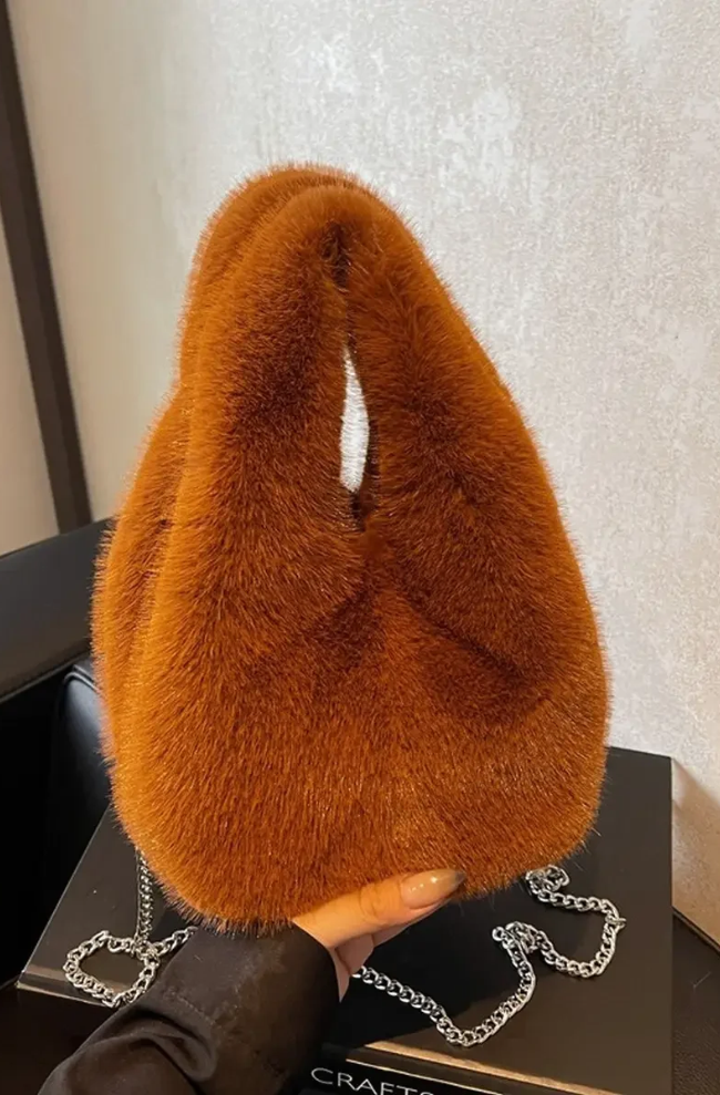 Plush Handbag