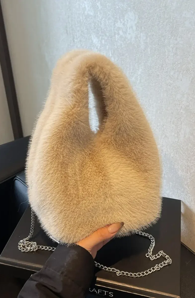 Plush Handbag