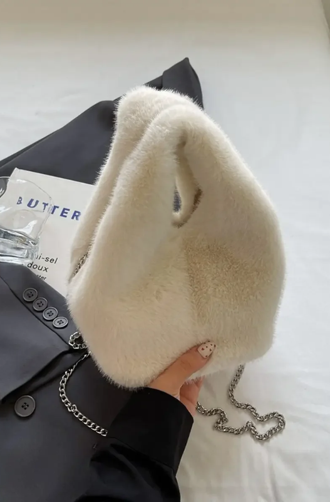 Plush Handbag