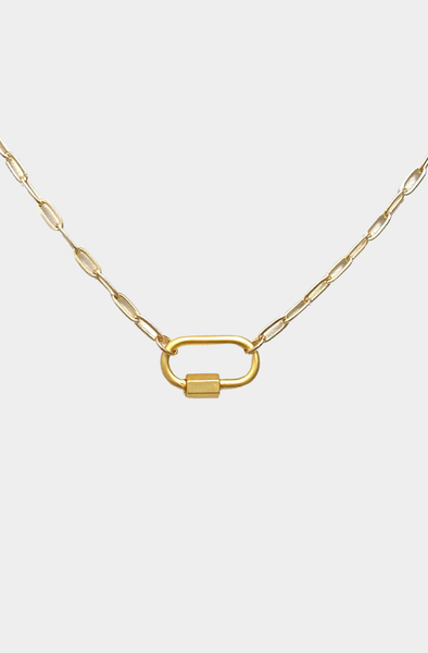 Clingy Carabiner Necklace – Hemline Vinings