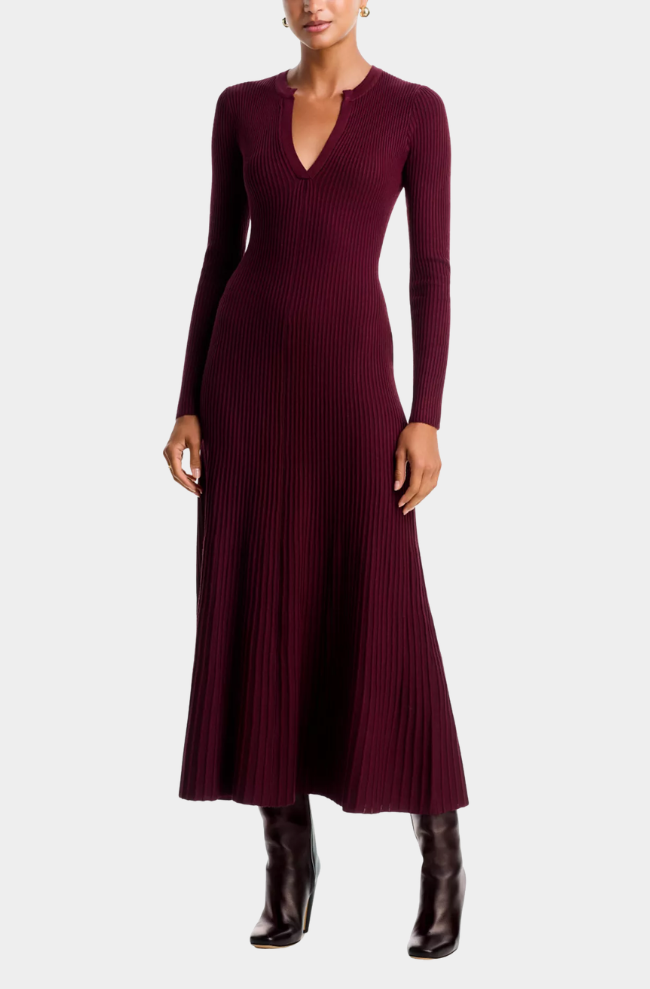 Hattie Knit Midi Dress