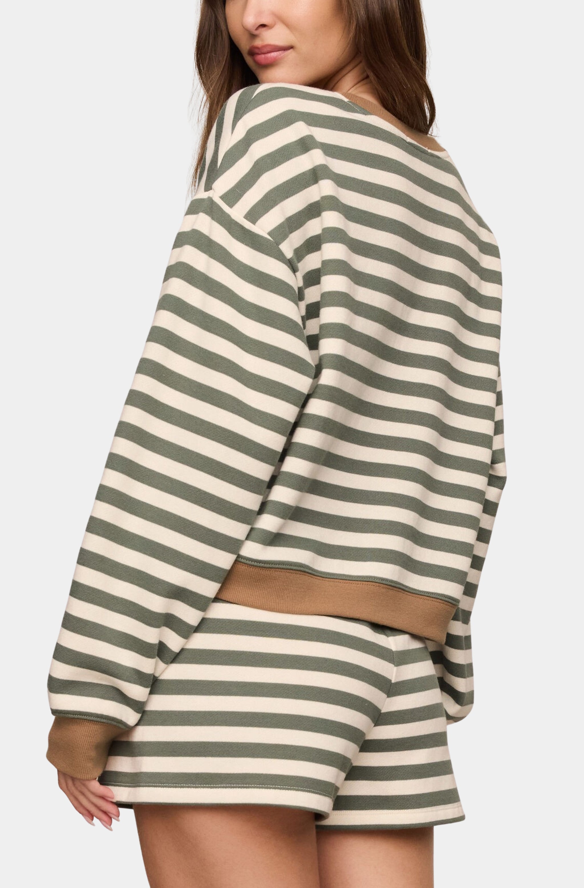 Low Key Stripe Sweatshirt