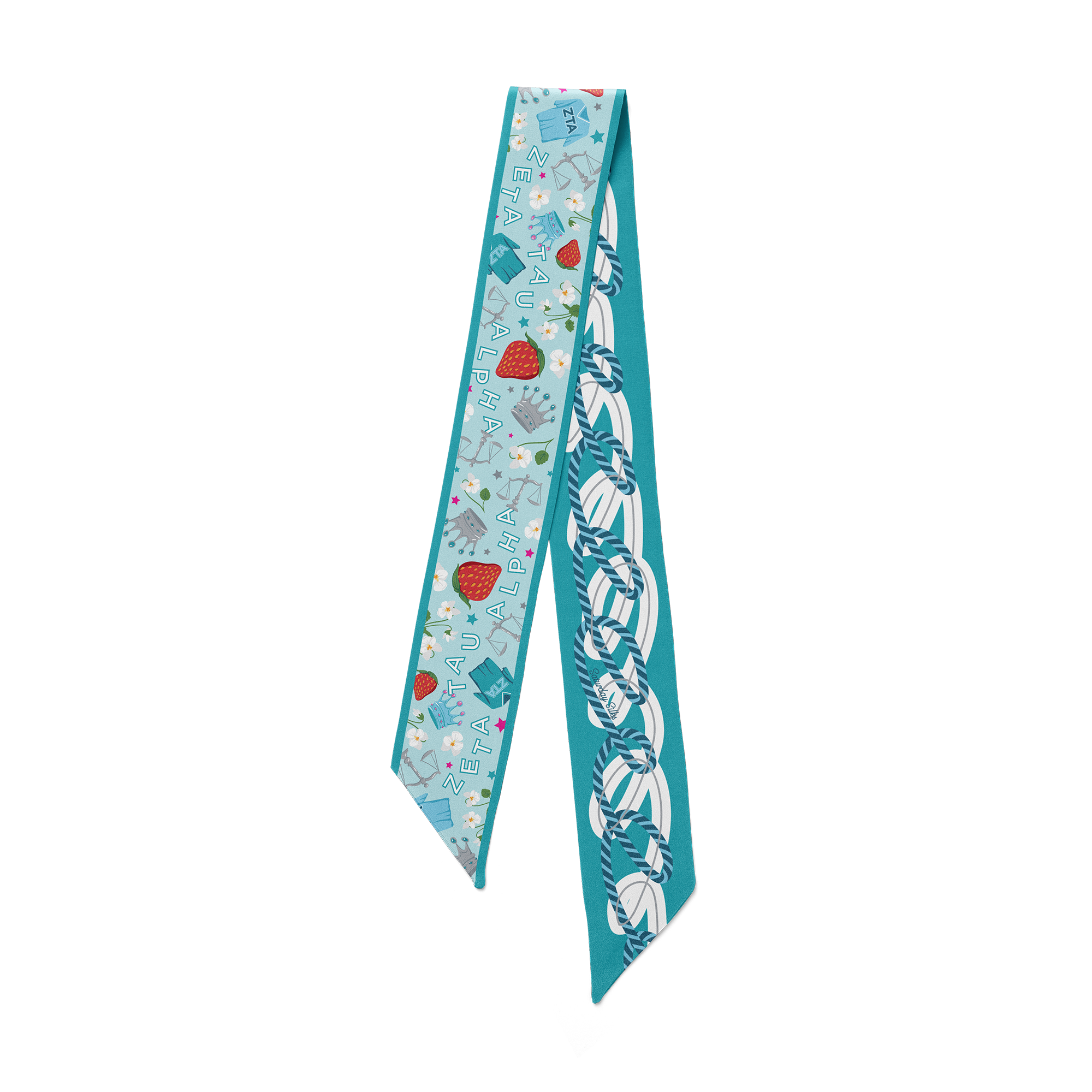 Zeta Tau Alpha Twilly Scarf