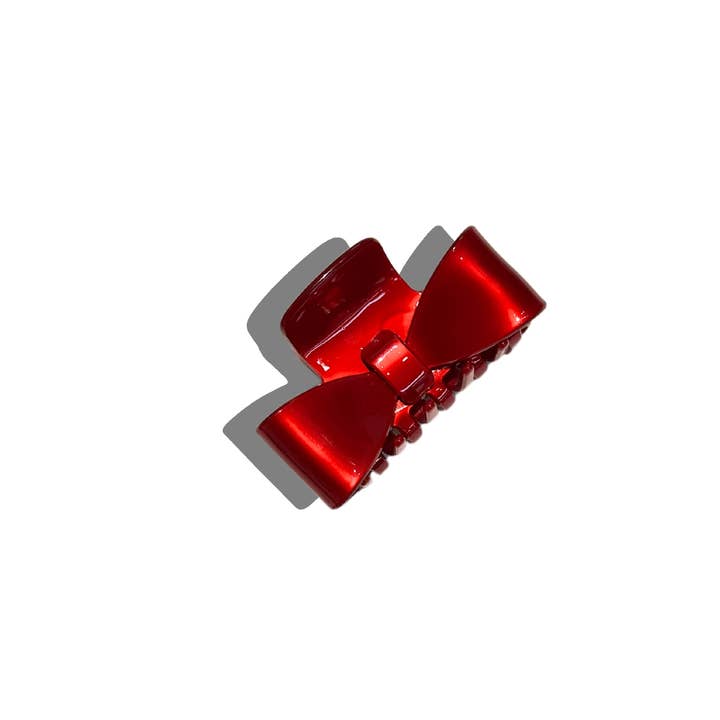 Classic Bow Acetate Claw Hair Clip