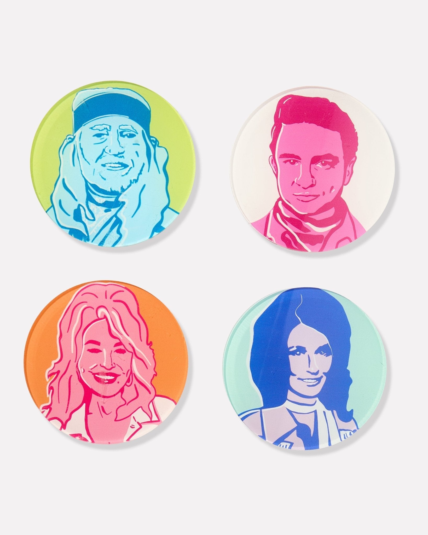 Country Legends Coasters