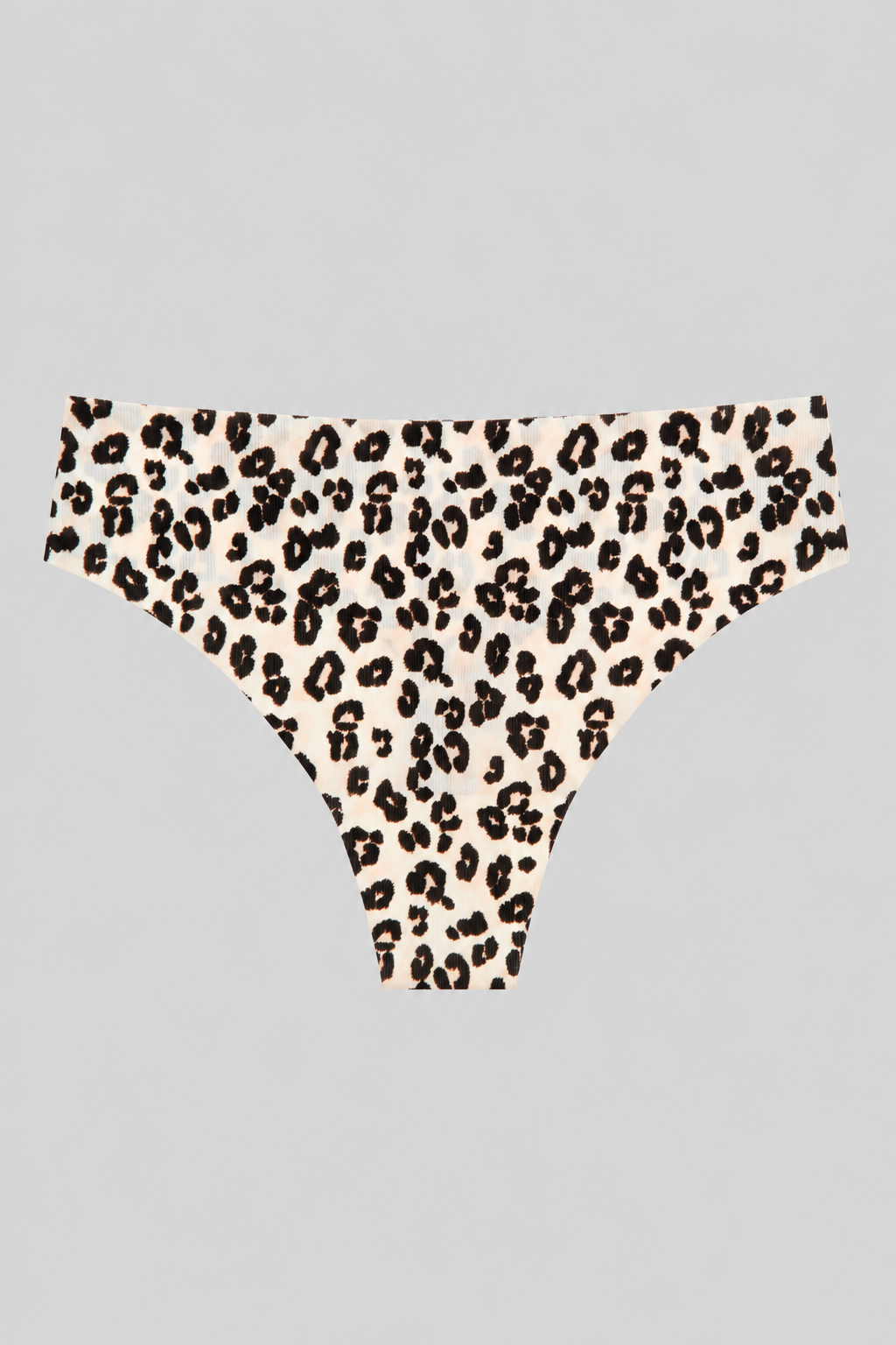 Honeydew Like Nothing Thong 25210 Cream Leopard — front