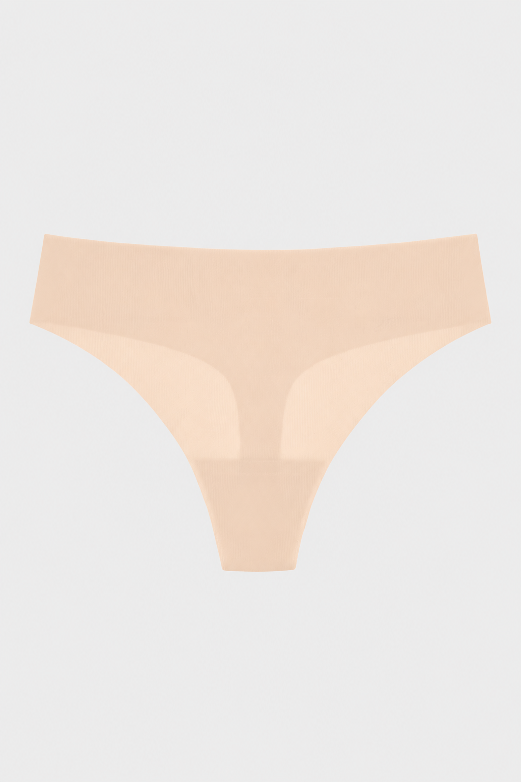 Honeydew Like Nothing Thong 25210 in Nude, product-only front view