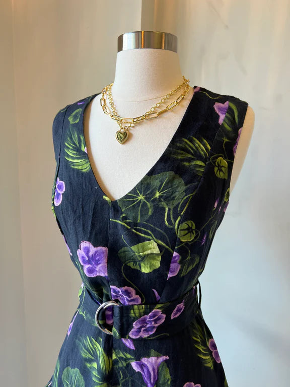 Viola Print Mini Dress