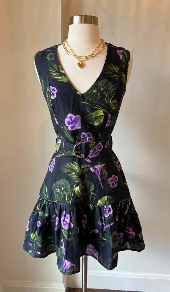 Viola Print Mini Dress