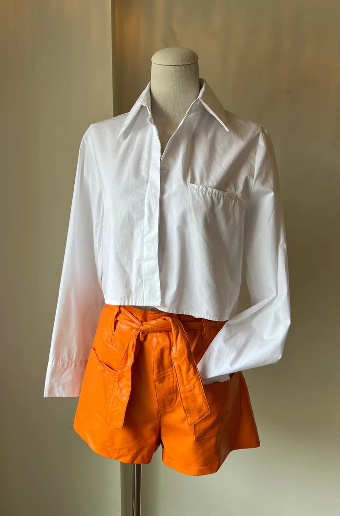 Honeybus Cropped Shirt