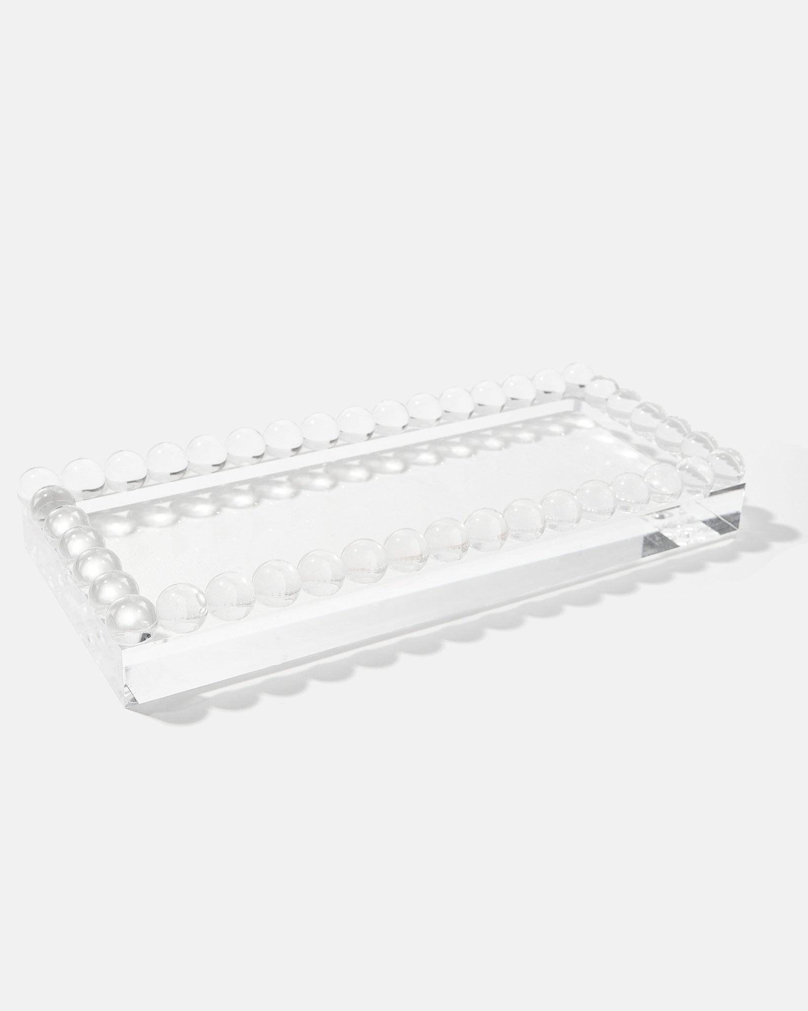 Large Bubble Lucite Tray