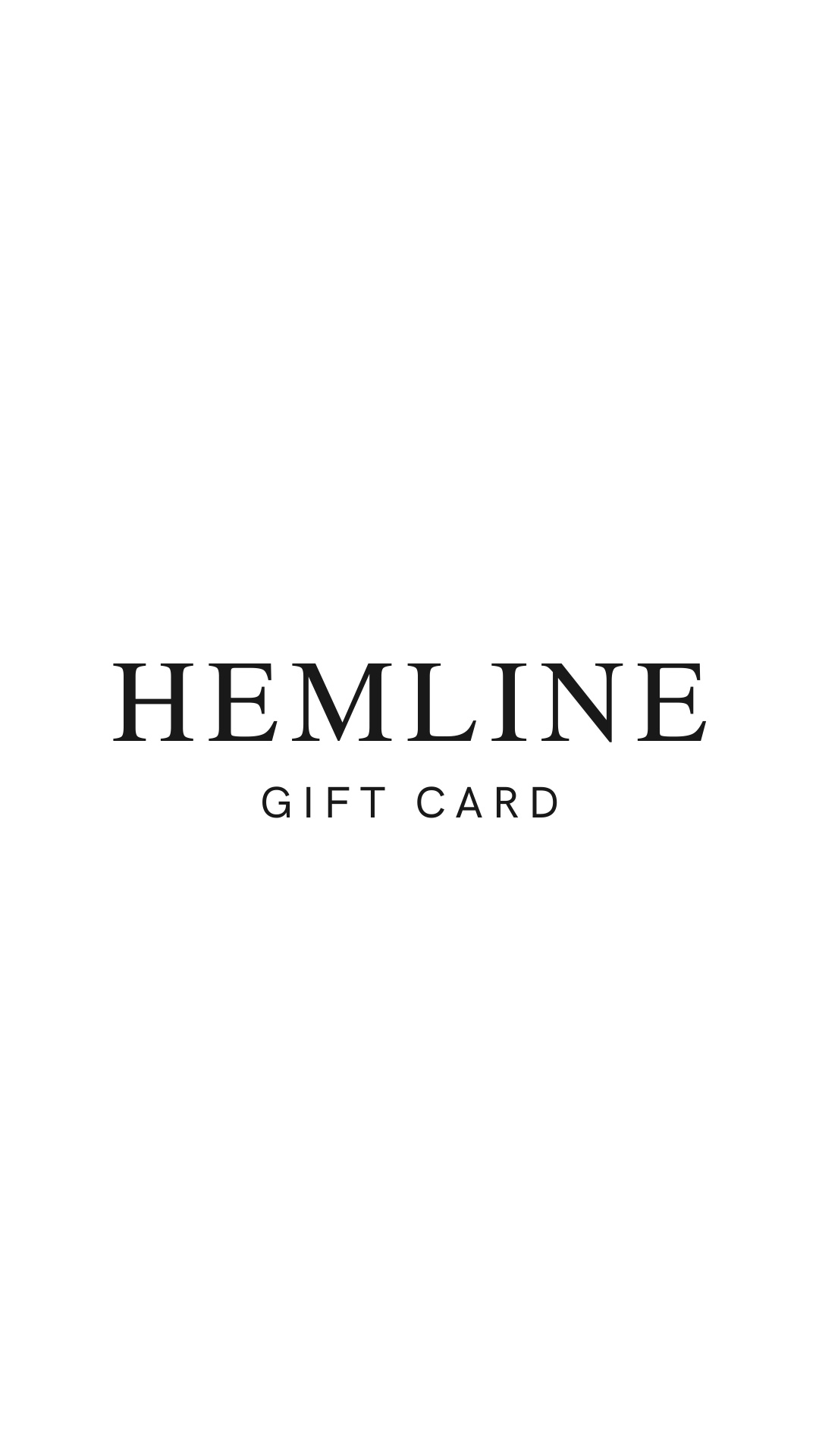 Hemline Vinings Gift Card