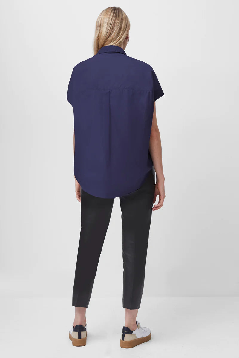 Cele Rhodes Poplin Sleeveless Shirt