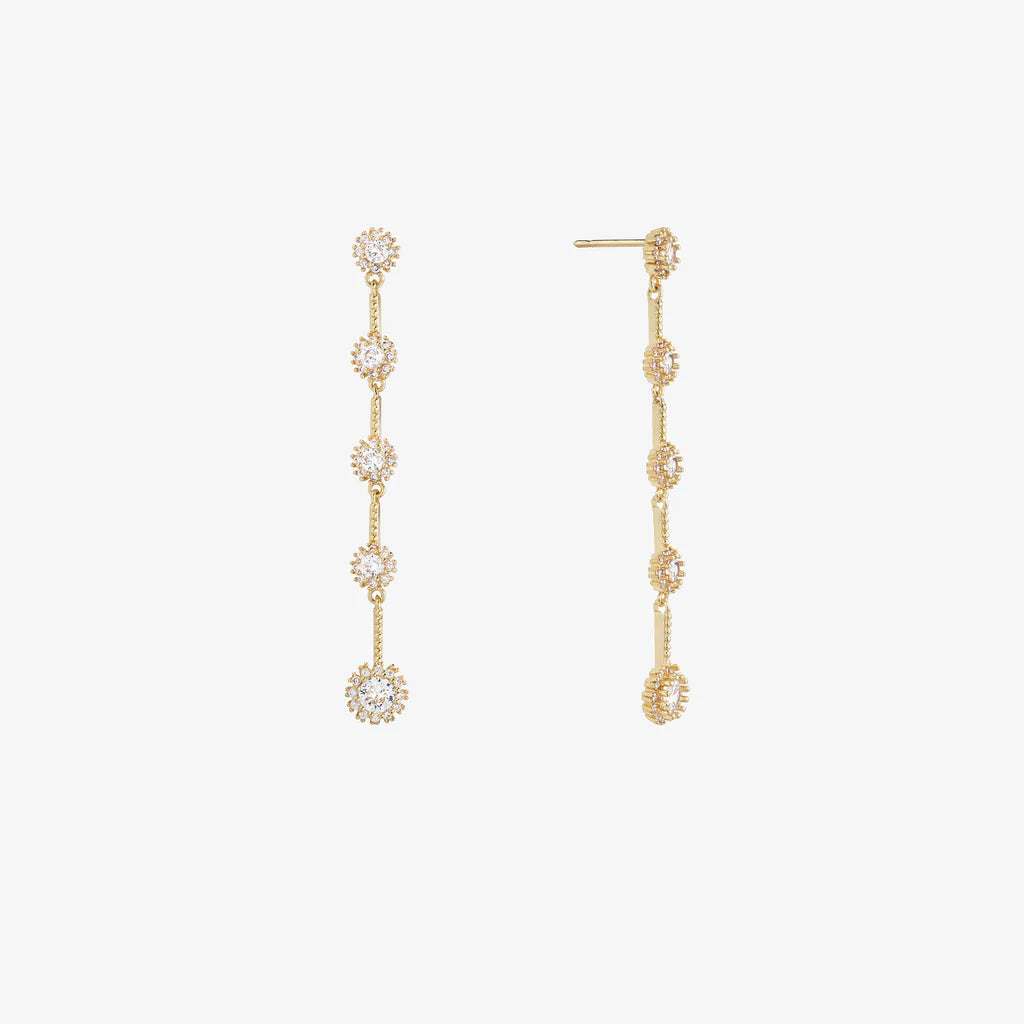 Diamond Drop Earrings